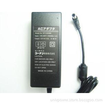 C8 2 Pins AC - DC Desktop Power Adapter for Light Bulb / LC